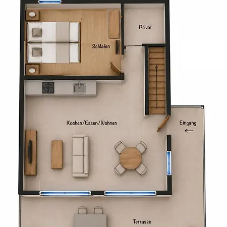 Appartement Zur Fleckenmauer Florsheim-Dalsheim